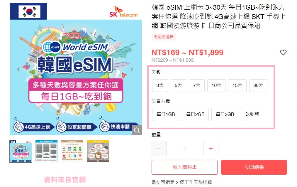 esim網路優惠碼|World eSIM出國上網免卡即用超方便 日、韓、泰國、歐洲、大陸網路推薦 - 第6張圖