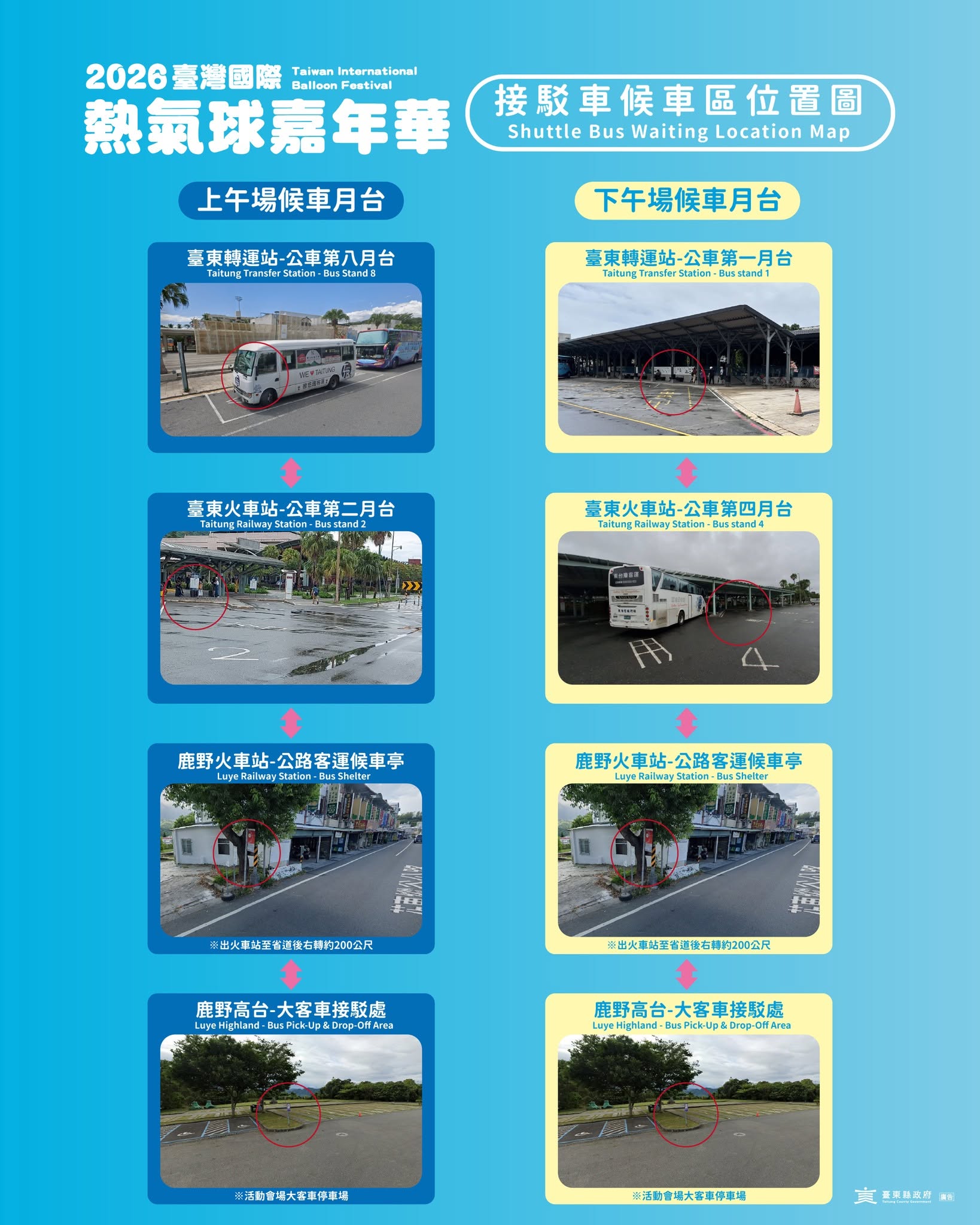 台東熱氣球鹿野高台 交通停車 - 第13張圖 台東熱氣球鹿野高台 交通停車