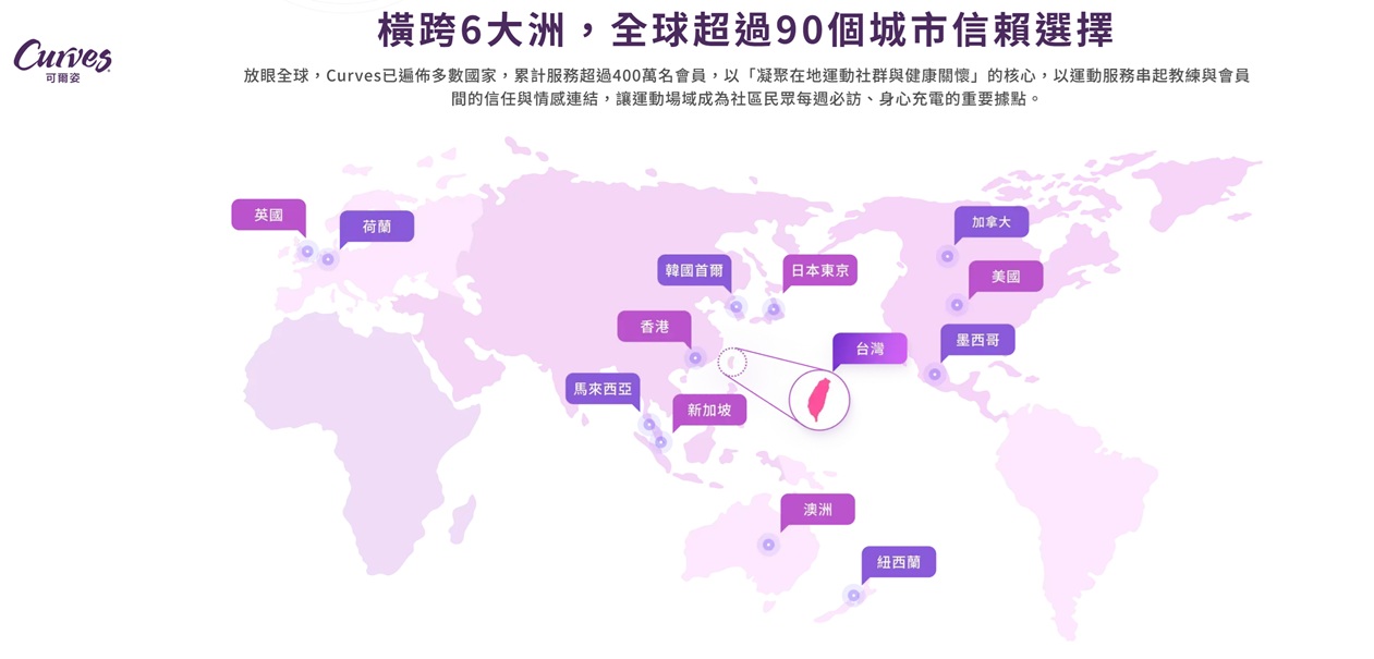 Curves可爾姿韓國分店|首爾弘大望遠站實測心得,全球會員通用完整攻略 - 第2張圖 Curves可爾姿韓國分店|首爾弘大望遠站實測心得,全球會員通用完整攻略